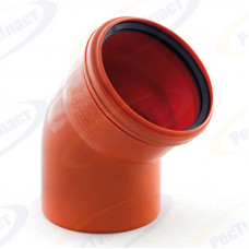 Отвод ПП (рыжий) Д-110х45 гр (РосТурПласт)
