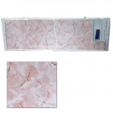 Экран для ванн 1,5 м "Оптима" пластик розовый мрамор (27)