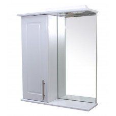 Зеркало-шкаф навесной с подсветкой MIXLINE Мираж-60 левый (535187)