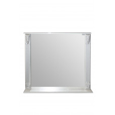 Зеркало без подсветки MIXLINE Людвиг-80 патина серебро (533040)