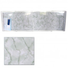 Экран для ванн 1,7 м "Оптима" пластик зеленый мрамор (29)