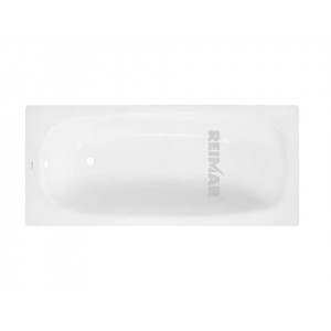 Стальная ванна ВИЗ Reimar R-64901, 160х70 с полимерным покрытием, с ножками