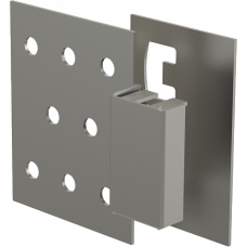 Mагнит BASIC для ванны на дверцу (под плитку), вертикально-выдвижной, арт. AVD005
