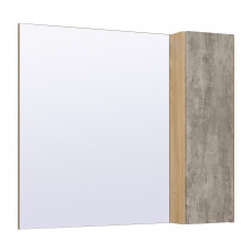 Зеркальный шкаф Runo дуб серый Мальта 85 (00-00001104)