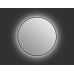 Зеркало Cersanit ECLIPSE smart 80x80 с подсветкой круглое черная рамка, Cersanit, 430, Мебель для ванных комнат, 64147, Московская область, Наро-Фоминск, Нара, наре