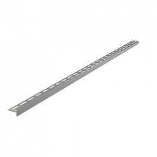 Pейка из нержавеющей стали для пола с уклоном (Левое, длина 1м, Толщина плитки 12мм, мatt), арт. APZ