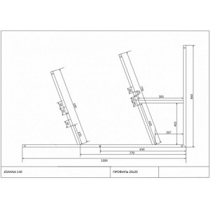 Рама Cersanit для ванны JOANNA 140, Cersanit, 538, Каркасы, K-RW-JOANNA*140n, Московская область, Наро-Фоминск, Нара, наре