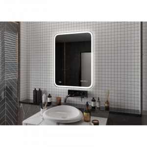 Зеркало Devise LED 60х80 с часами, TIVOLI (Россия), 430, Мебель для ванных комнат, 462693, Московская область, Наро-Фоминск, Нара, наре
