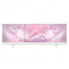 Экран под ванну "Монолит-М" 1,48 м розовый